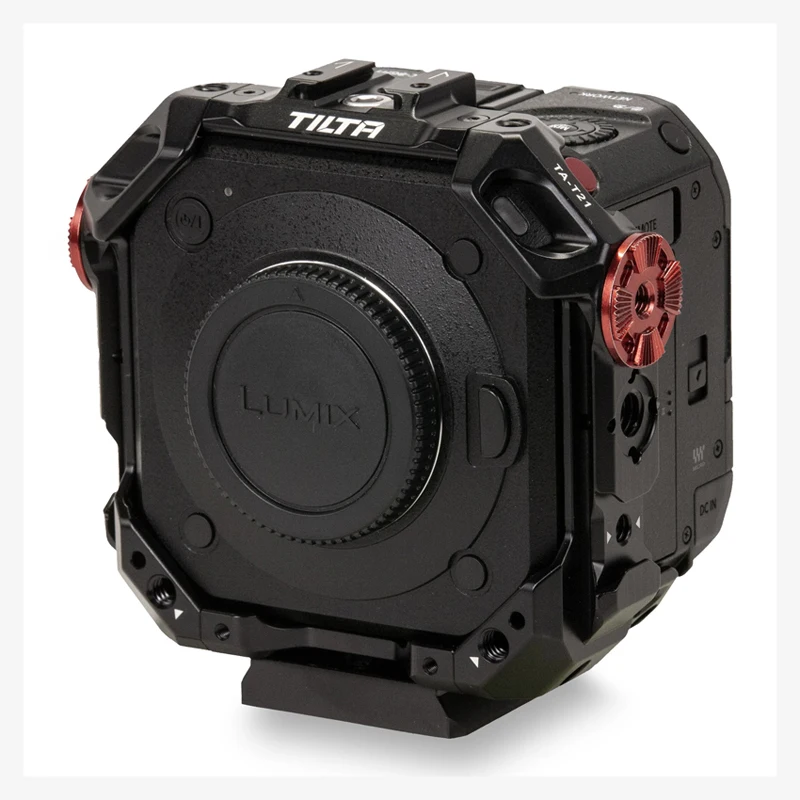 Tilta TA-T21-FCC-B Tiltaing Camera Cage Side Handle Dslr Full Camera Cage for Panasonic BGH1/BS1H Minimizes Wear