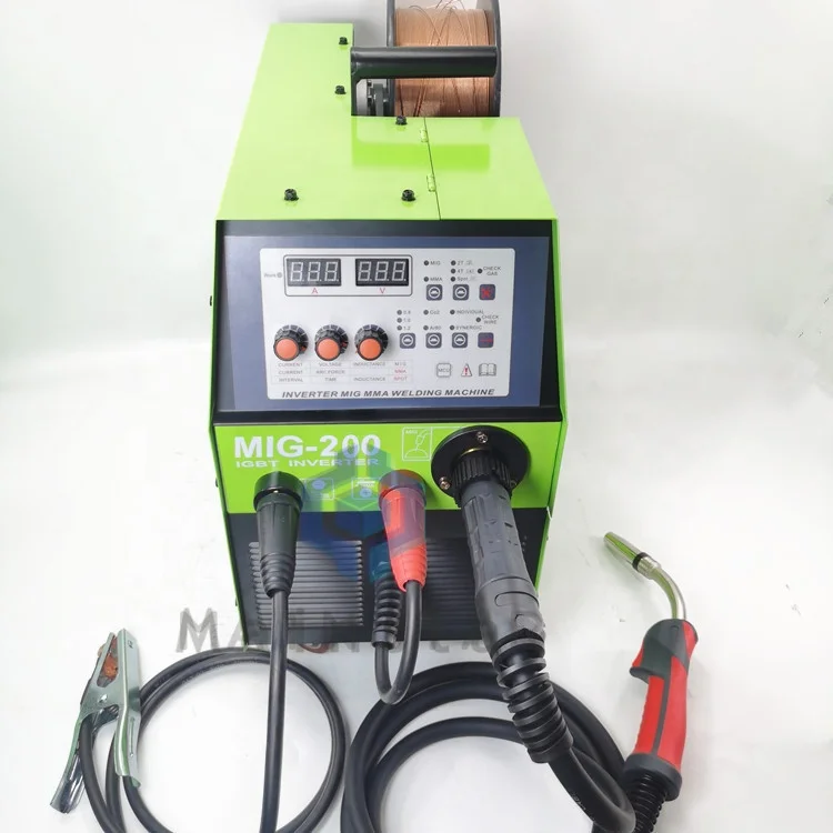 Industrial Welding Machine 220V Mig Welders 200 Amp MIG MAG MMA Lift TIG 3 in 1 Welding Machine