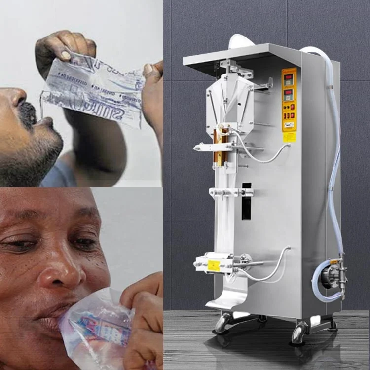 Pure water sachet form fill seal packing machine water sachet roll machine water sachet filling and pack machinery