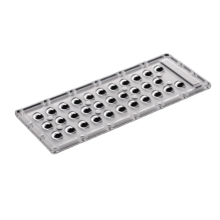 32PCS 5050 SMD 4X3030 LED Optical Street Light Lens with Type II-M