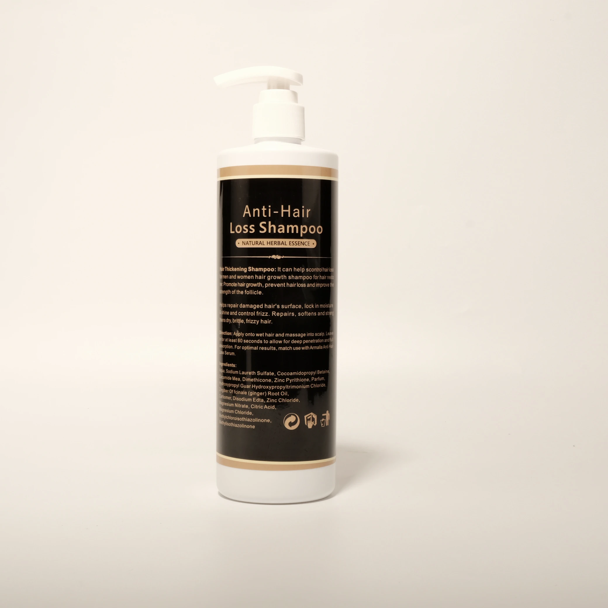 Private Label Hair Care Nourish Anti Hair Loss Thinning Hair Growth Natural Organic Shampoo