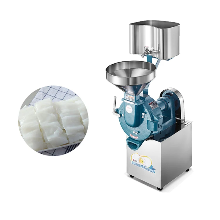 
best price commercial automatic grain grinding wet flour soybean wheat milling machine for rice flour 