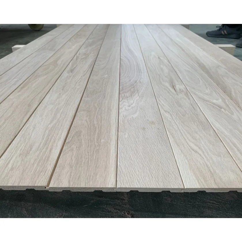 Европейская дубовая переплетенная доска для шпунта и паза деревянная отделка оптовая цена облицовка деревянных стен панелей