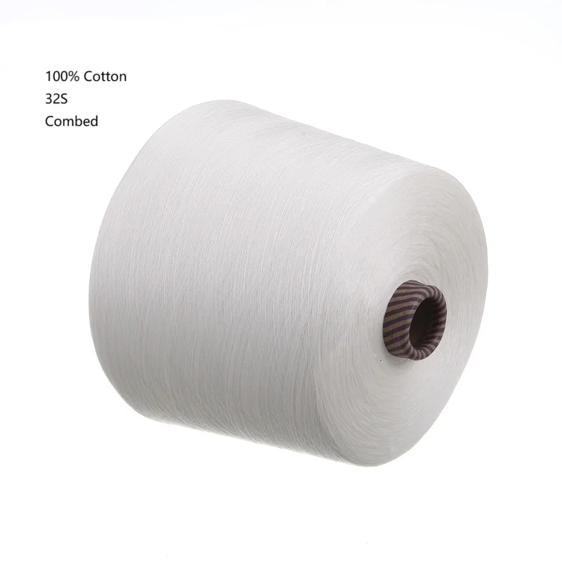 100% Cotton 32S/1 Combed Yarn Waxed With bci Certificate Cotton High Quality Hot Sale Fine Cotton Yarn