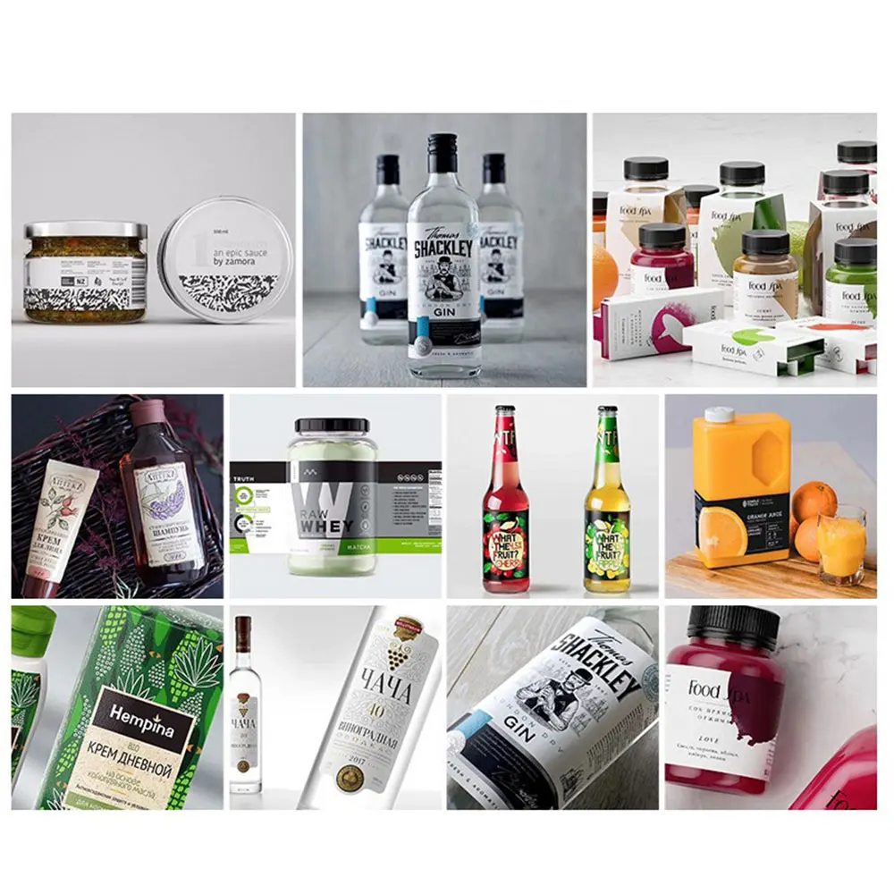 Производитель изготовленный на заказ водонепроницаемый частный бренд печать логотип клейкие рулонные наклейки для упаковки свечей этикетки