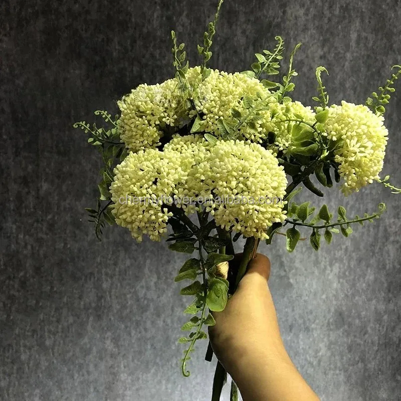 CM-TH1216 Green Artificial Flower for Wedding