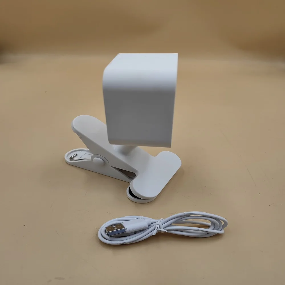 Book Light Mini Book Lamp ABS 3-Level White touch control Flexible Easy Clip Lamp Read Night Reading Lamp