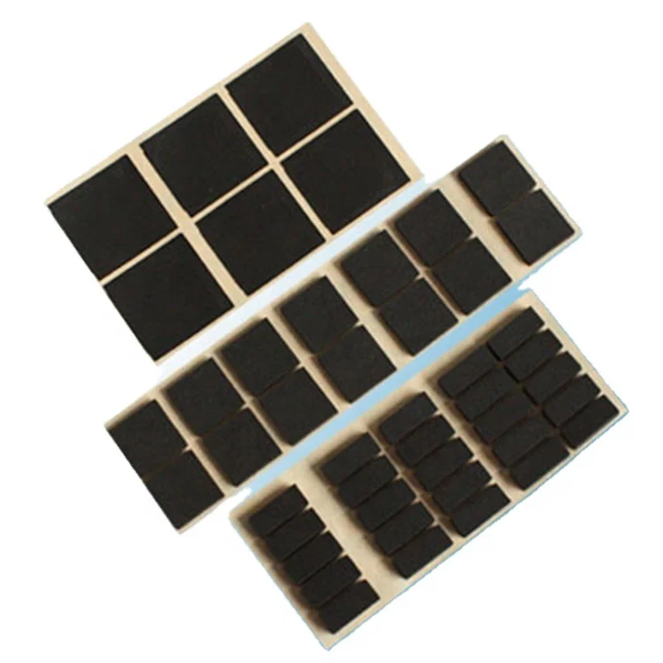 Self Adhesive High Density Foam Padding 3mm Die Cut Double Sided EVA PE PU PP Foam Pads Sheets