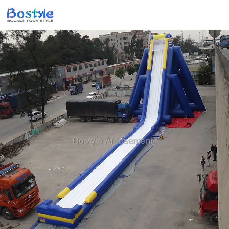 20m Height crazy large water park slide commercial inflatable water slide for Adults