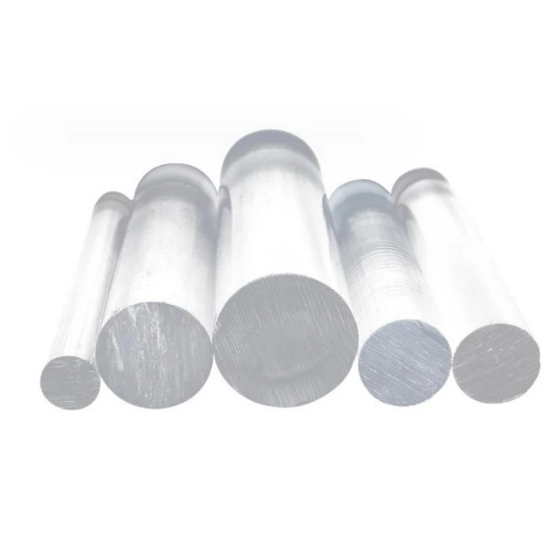 Extruded Solid Black Colorful Plastic Rods PC Plastic Rod Black white blue red yellow green