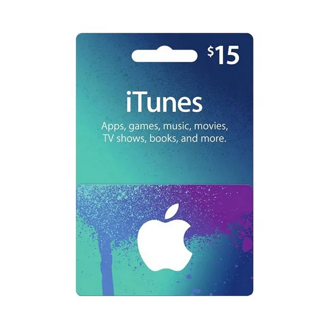 US iTunes подарочная карта $15 низкая цена