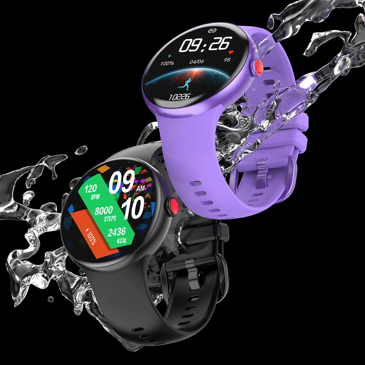 Mini 1.2 inch AMOLED Series Watch Multiple Sports Smartwatch Wristband Reloj Inteligente Android BT Call Smart Watch 2022