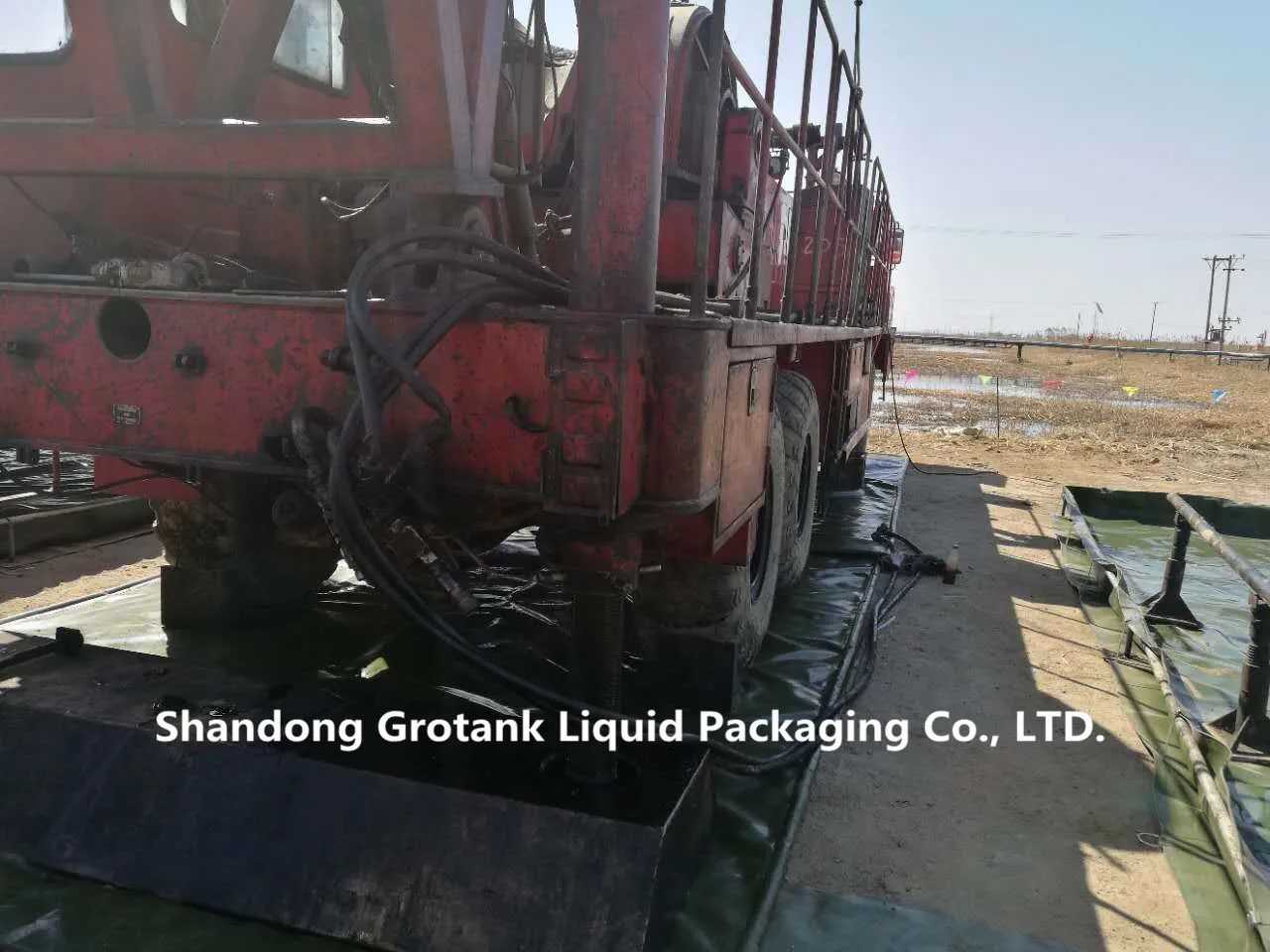 
CE Approved Portable Environmental Protection Oil Spill Containment Berm 