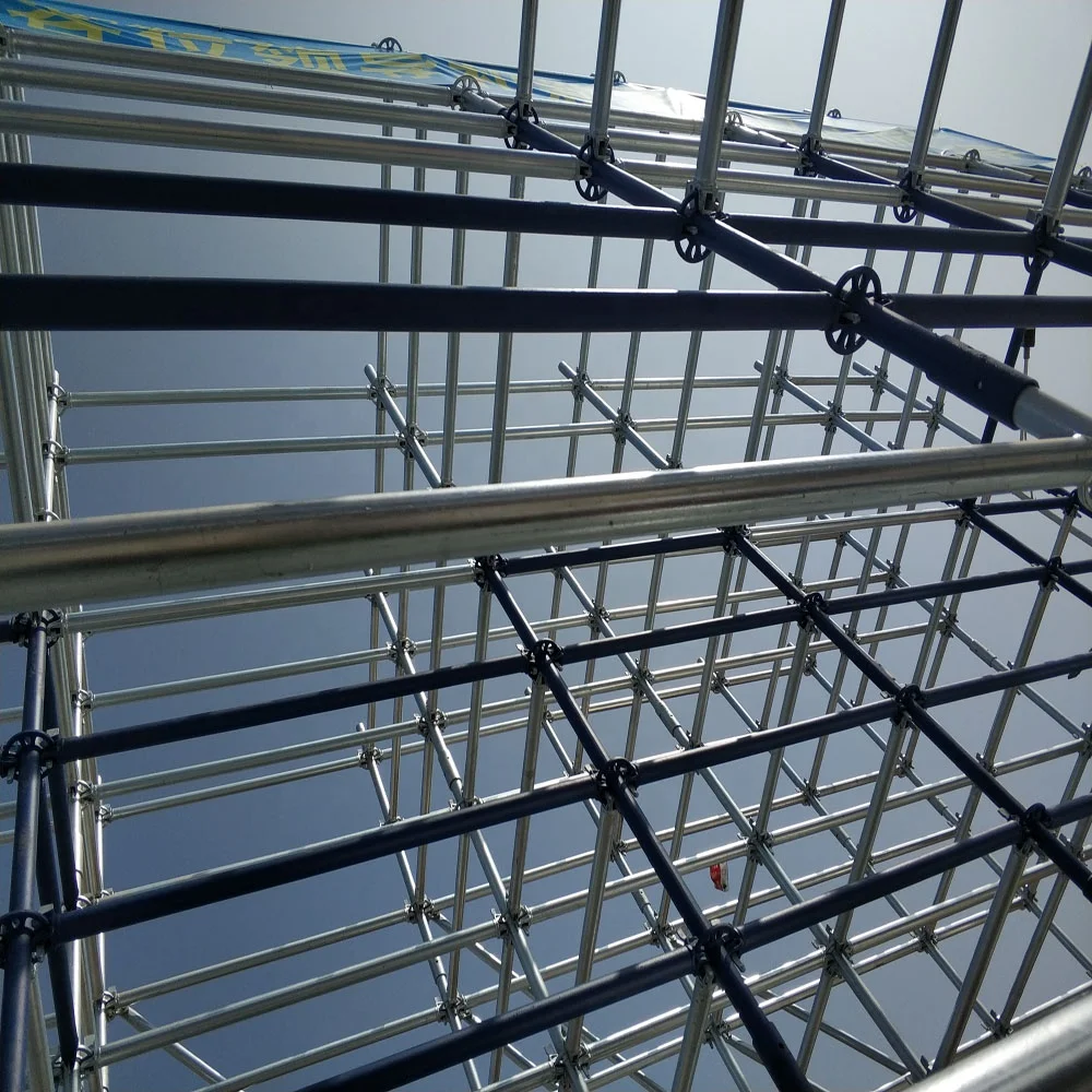 High quality construction used ringlock scaffolding system steel scaffold for sale