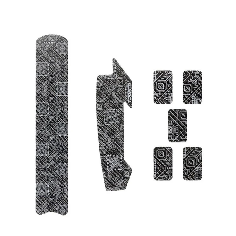 Bicycle Paint Protection Stickers Chain Protection Scratches Impacts Bike Chain Guard Bicycle Frame Protection Sticker
