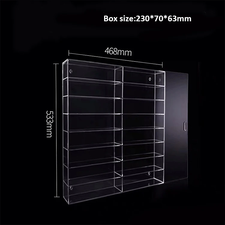 A&C Wall Mounted Acrylic Light Wine Racks