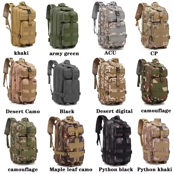 Oxford Fabric Waterproof Large Capacity Gym Backpack Wholesale Digital Dessert Jungle Laptop Camping Hiking Tactical Backpack