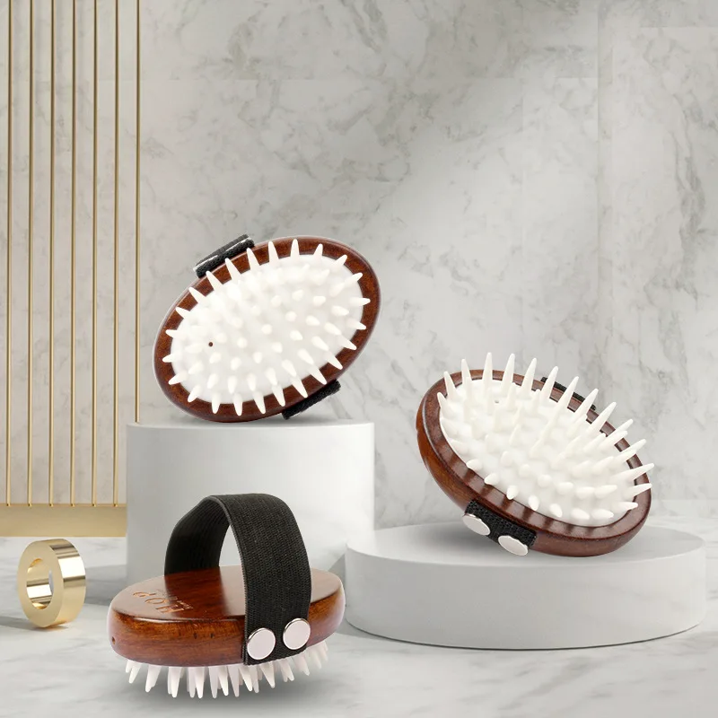 Wholesale Professional Pet Comb Cat Hair Airbag Massage Bath Brush Grooming Tool Dog Wooden Comb