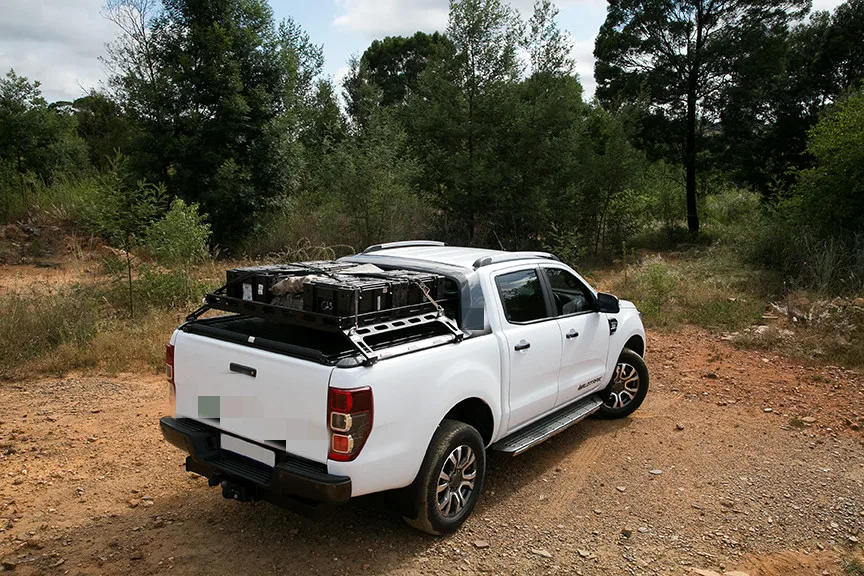 pickup offroad accessories Steel bed rack roof rack for jeep wrangler FORD F150 TOYOTA TACOMA