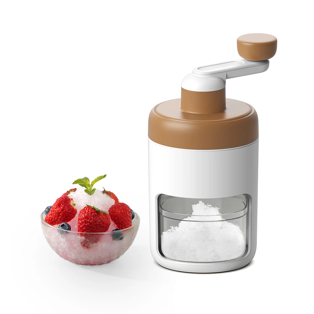 Manual Ice Crusher Smoothies Hail Breaker Fast Crushing Portable Shaved Ice Machine For Kitchen Gadgets Ice Blenders