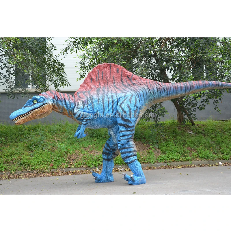 Animatronic Mechanical Robotic Hidden Legs Allosaurus Raptor Dinosaur Costume For Sale