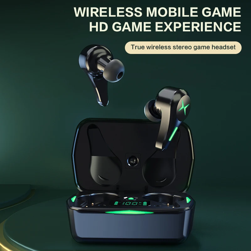 Best  Earbuds  TWS  Gaming  Wireless  Sport  Cheap Waterproof   Low Latency  HG-6  Earphones