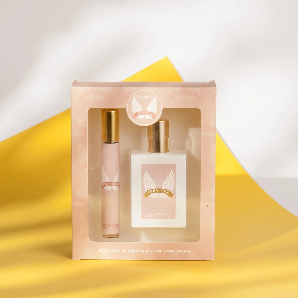 New Arrival 2pcs Mini Perfume Gift Set Hand Care Moisturizing Cream Body Moisturizer Hydration Mini Hand Lotion Travel Size Bulk