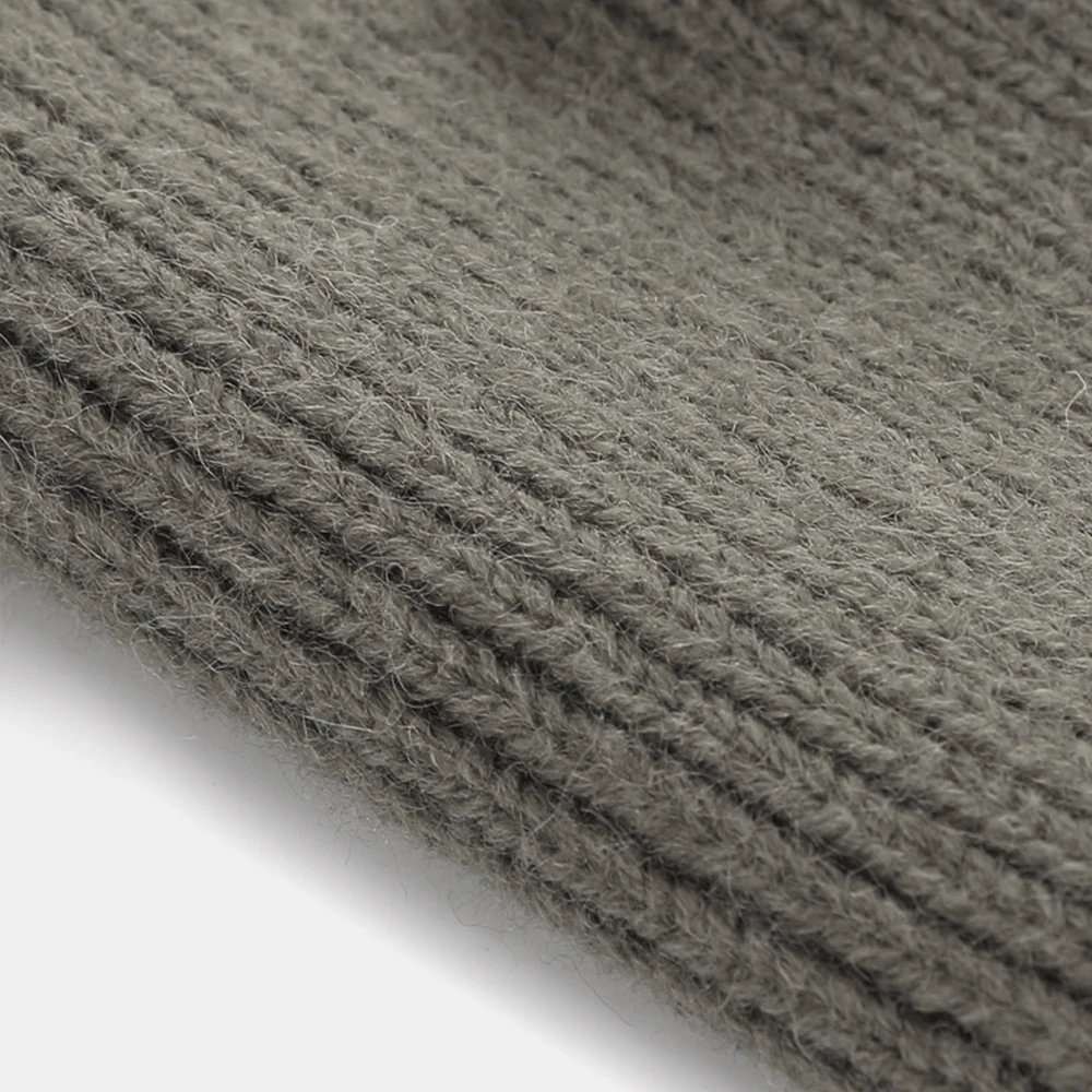 Winter Warm Fashion Knitted Single Hole Ski Mask Embroidered Design Custom Balaclava Full Ski Unisex high quality Hot Mask