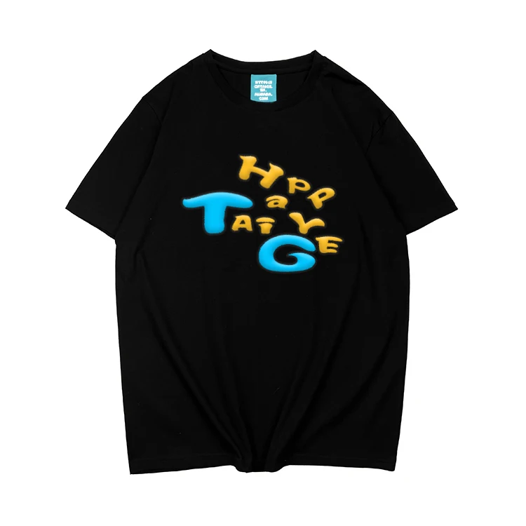 whole sale  unisex moisture wicking tshirts sublimation t shirts plain custom printing puff print  t shirt