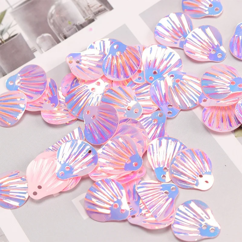 Factory Wholesale High Quality PVC Loose Shell Sequins for Slime DIY Crafts