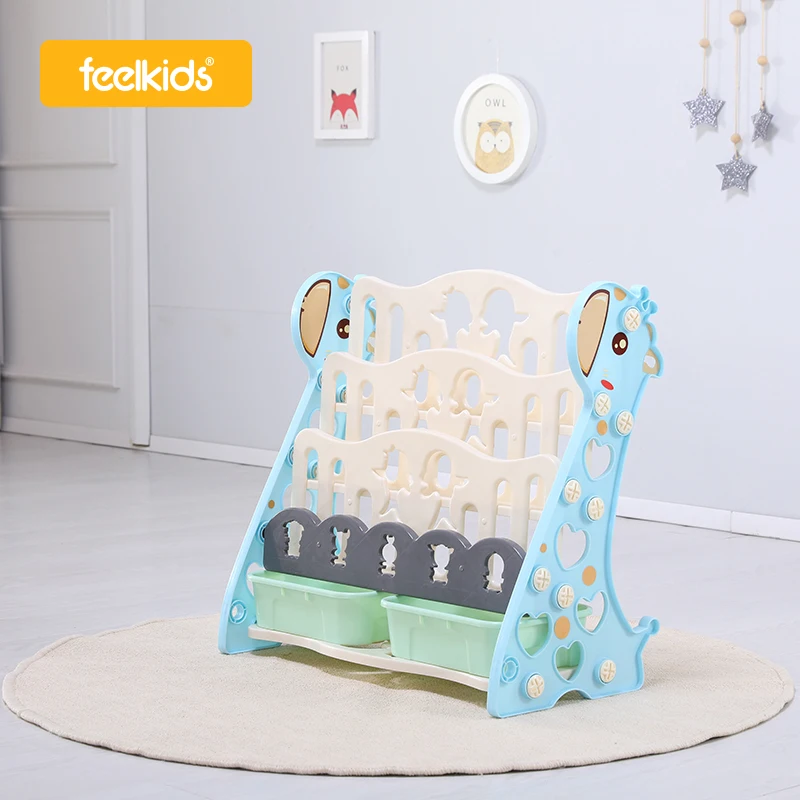 Полка для хранения игрушек Feiqitoy, детская книжная полка, детский шкафчик, книжные шкафы, мебель, игрушки, держатели для хранения, детские шкафы