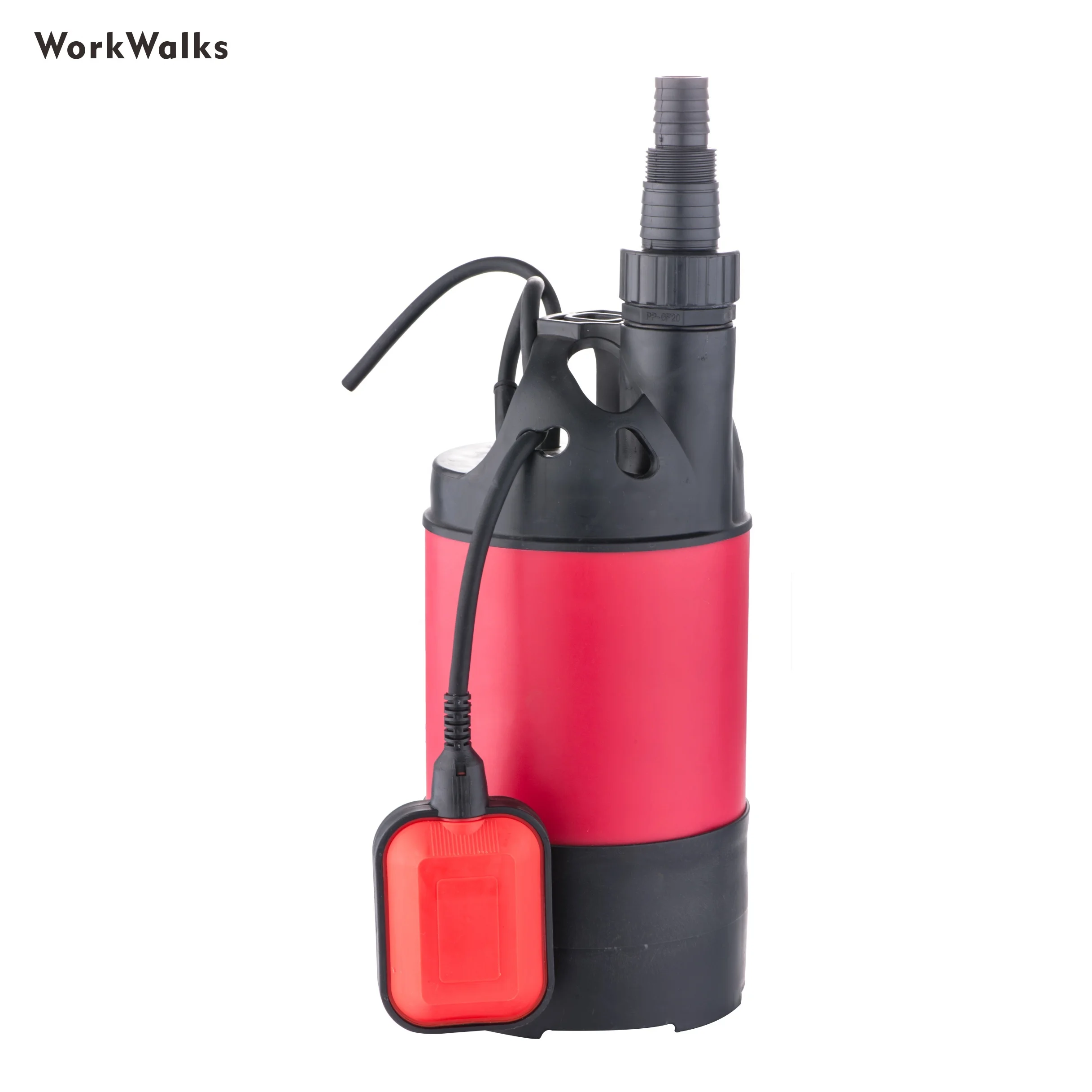 500w High Quality Automatic Vheap Submersible Plastic Centrifugal Clean Water Pump with Hose Connector