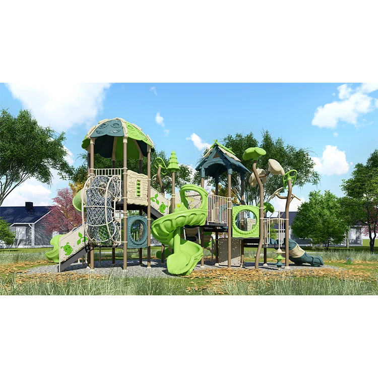 Горячая распродажа Китай детская игра большая франшиза пластиковый сад открытая площадка для детского сада