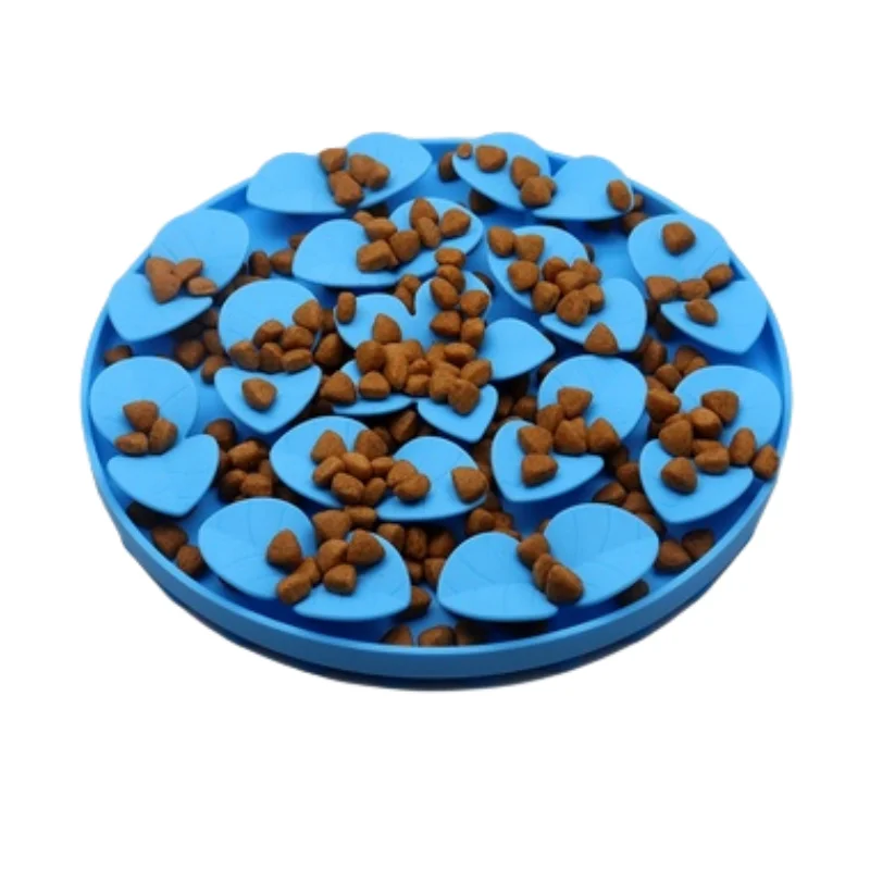 Nonslip Pet Toy Silicone Food Bowl Cat Slow Feeder Food Grade Silicone Lick Mat Dog feed Mat dogness snuffle toys for dogs