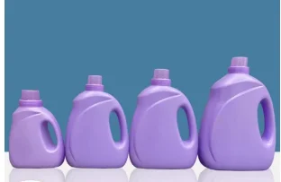 Factory Direct 1 2 3 5L Plastic Laundry Detergent Bottle With Cap Washing Liquid Dtergent Bottles
