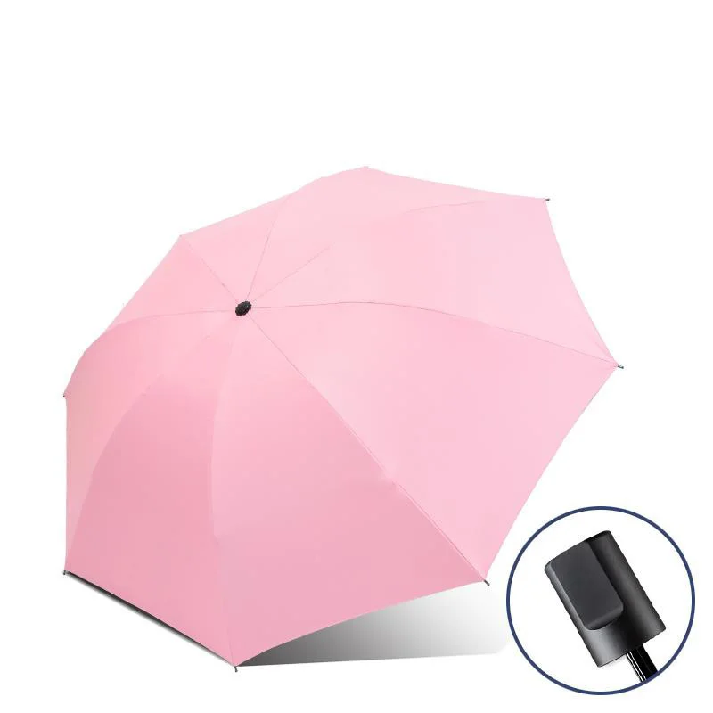 3 manual foldable umbrella With Logo Printing Promotional Uv Waterproof Umbrella sombrilla