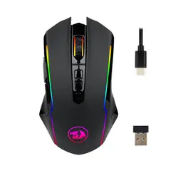 Redragon M910-KS RANGER LITE Lightweight RGB 700mAh Rechargeable Battery Wireless USB Wired Double Modes Gaming Mouse