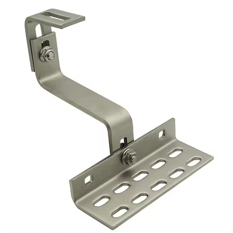 Solar panel mounting structure mid clamp solar aluminum solar panel clamp for mounting system