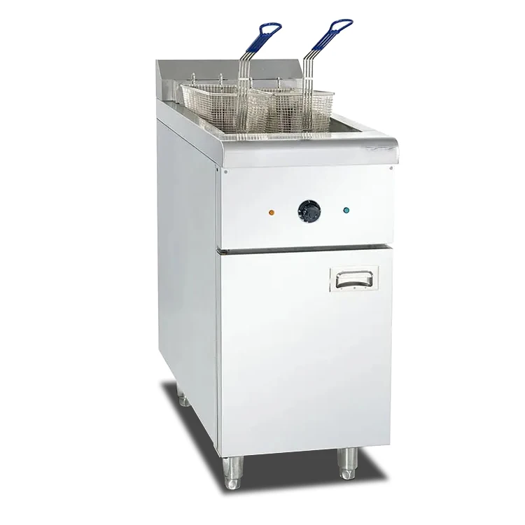 Table Top Stainless Steel French Fries Machine Commercial Potato Chip Fryer Electrical Deep Fryer Top Sell Electric Chippers