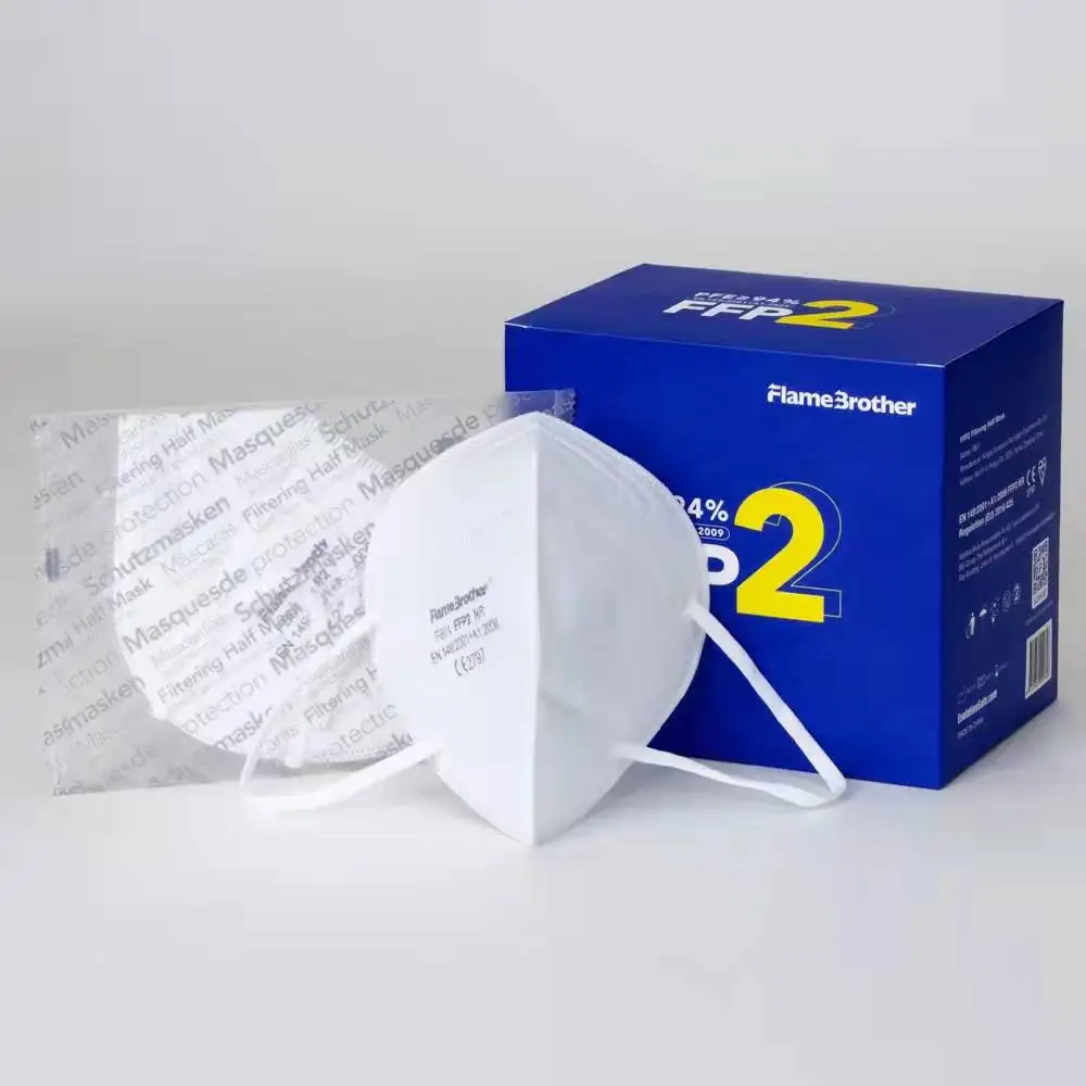 Civil Protective Ffp2 Face Masks mascara Respirator Earloop List Safety Ffp2-mask herstell EN149 CE Certified 3D mascherine ffp2