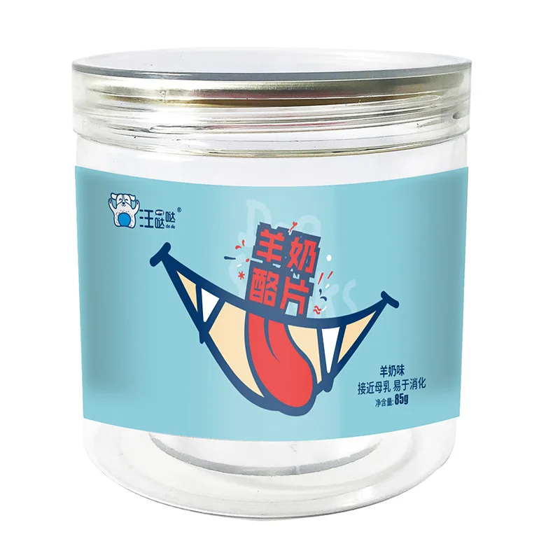 Wangdada brand high nutrition calcium tablet goat milk OEM ODM available dog treats wholesale pet dog snacks