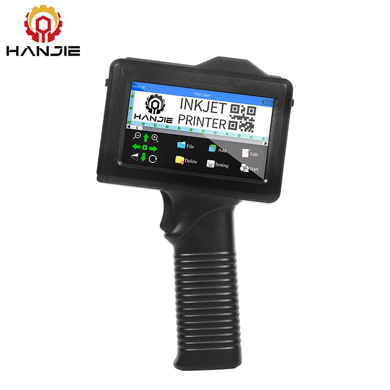 Printer Handheld Inkjet Printer Hand Held Portable Ink Jet Printer For Box Logo Batch Expiry Printing