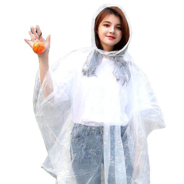 Best price disposable rain poncho in plastic ball