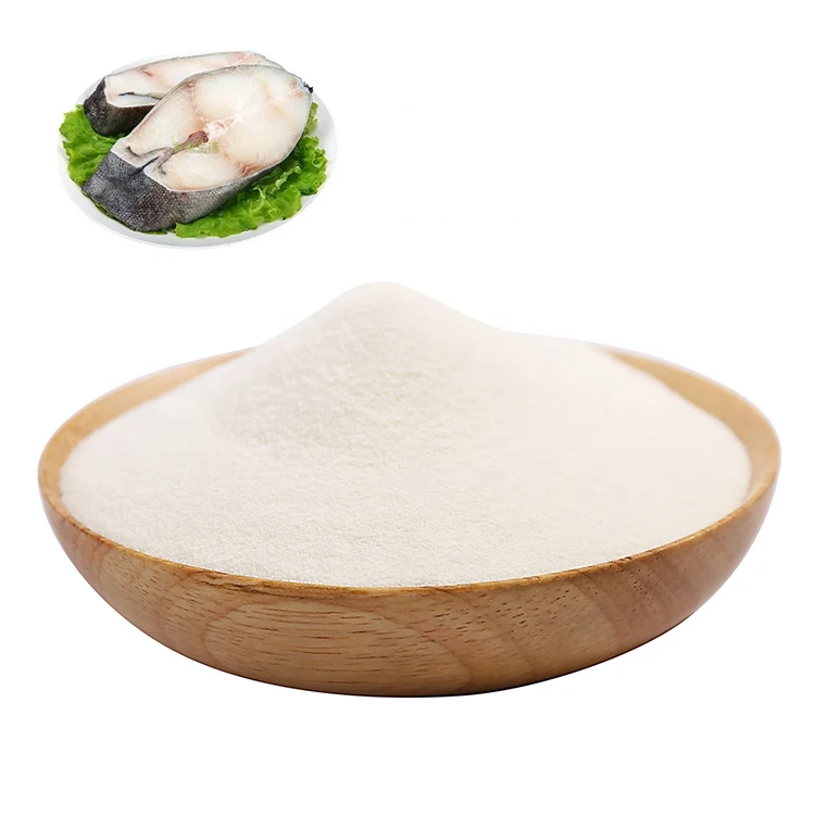 
Free Sample Deep sea codfish extract ultra-low molecular weight type I type II fish collagen peptide fish collagen powder 