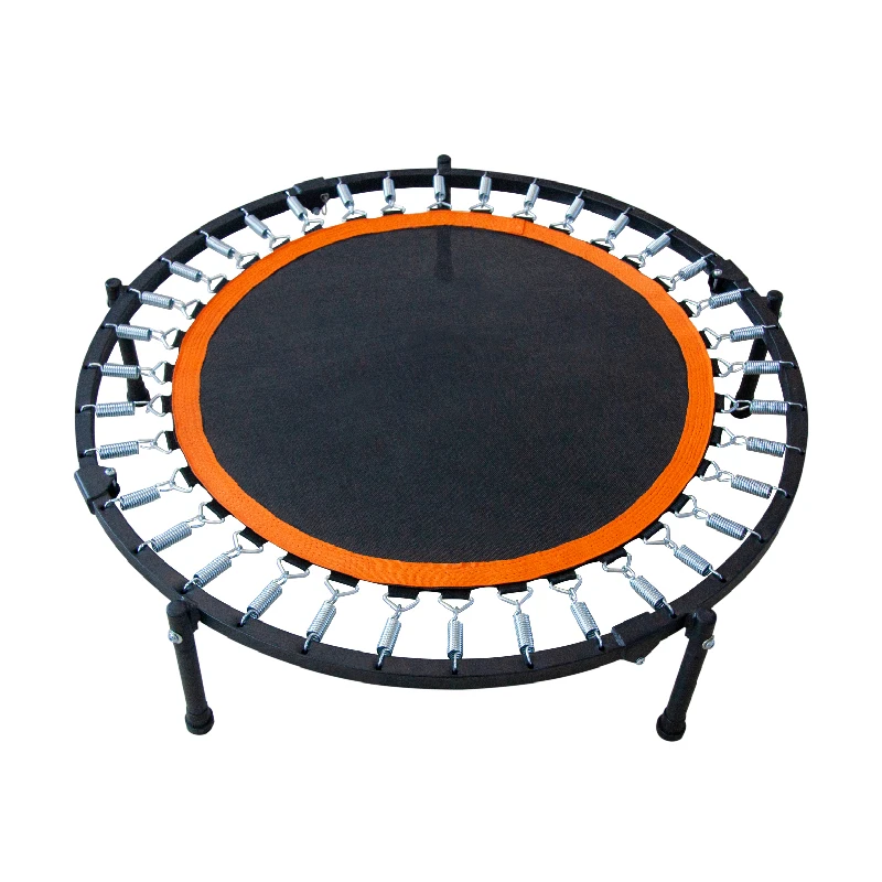 High specification Factory supplies Cheapest 40 inch fitness stackable Sturdy indoor small spring sports trampoline for kids