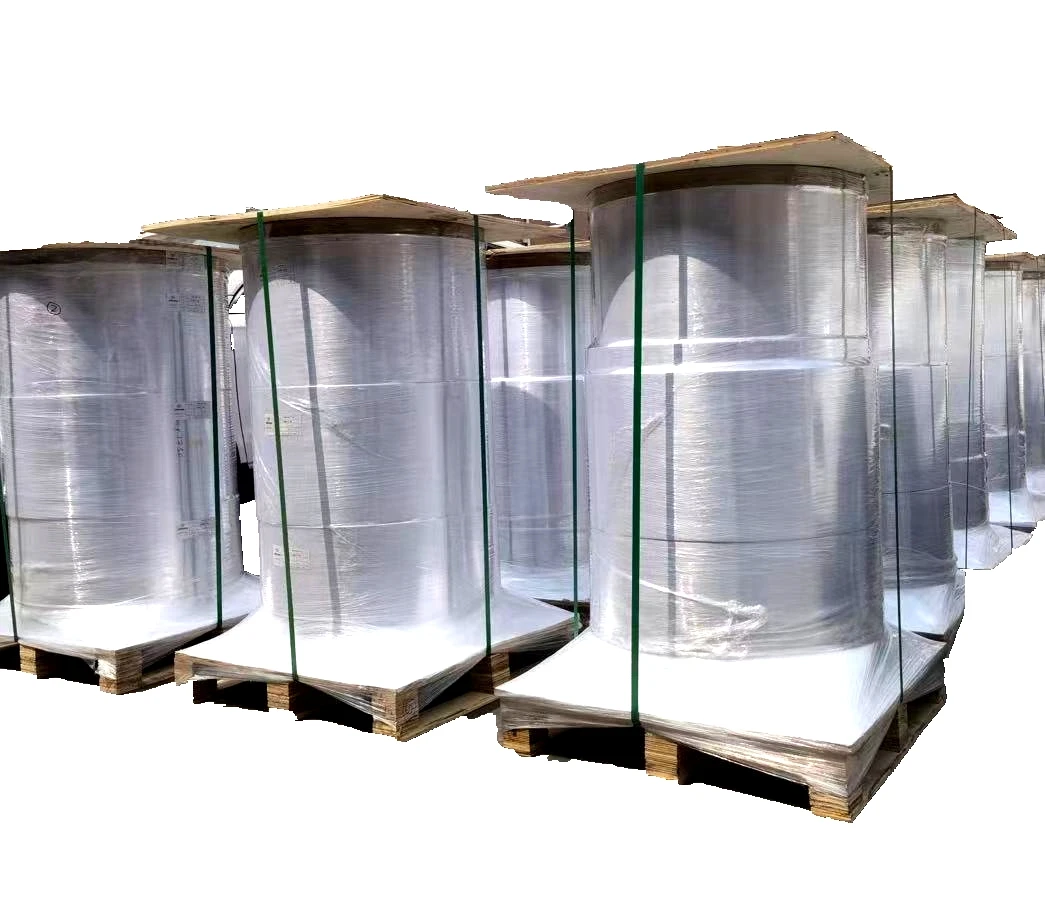 SZJOHNSON Good price Matte white PP bottle packaging roll waterproof label sticker for frozen product