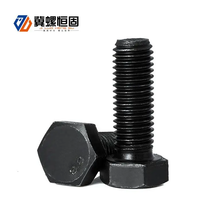 ASTM DIN933 Grade 8.8 DIN961 half thread M8 Hex Bolts