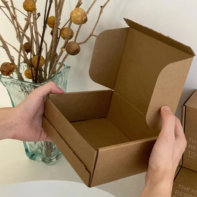 promotion Custom Corrugated Cardboard Paper Folding Shipping Mailing Mailer cardboard Box Unique paper package boxes