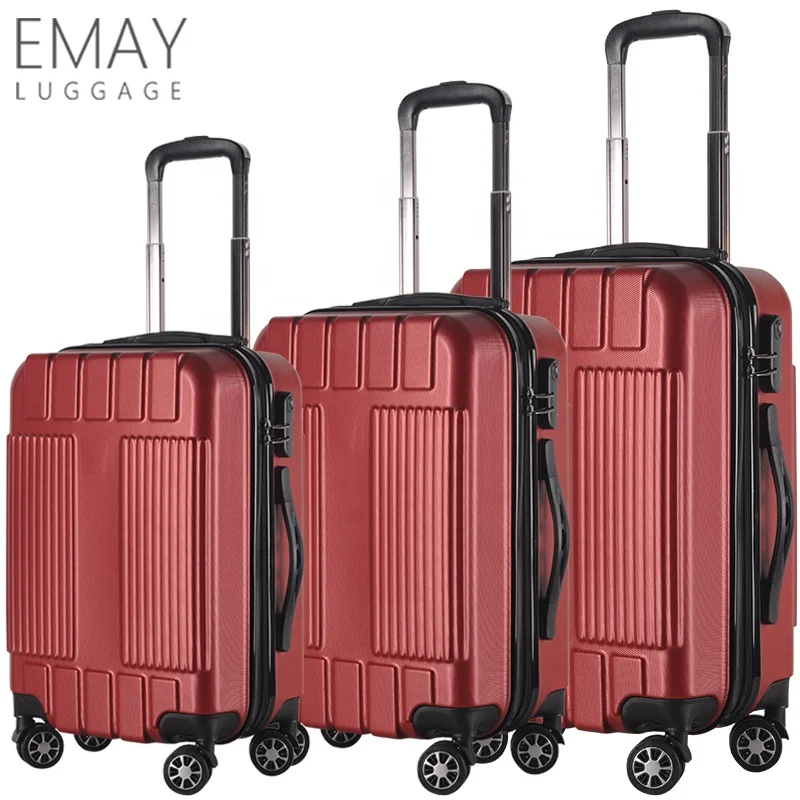 New Design Wholesale ABS Trolley Luggage Travel Suitcase Carry-on Luggage Big Size