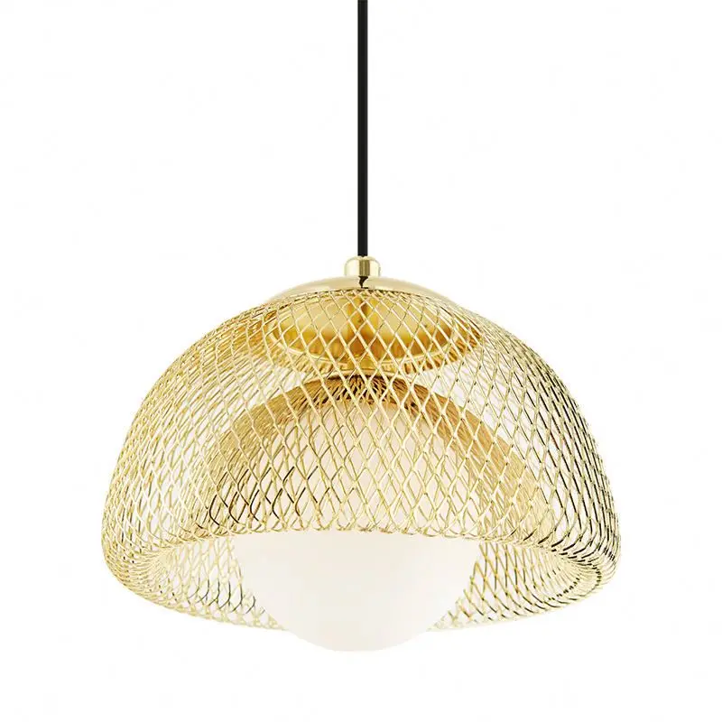 Brand New Modern Simple Design Iron Mesh Chandelier With Low Price